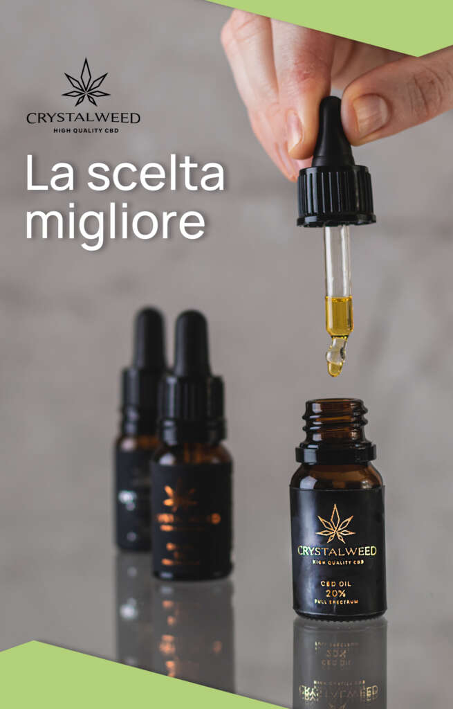 miglior olio di CBD Crystalweed